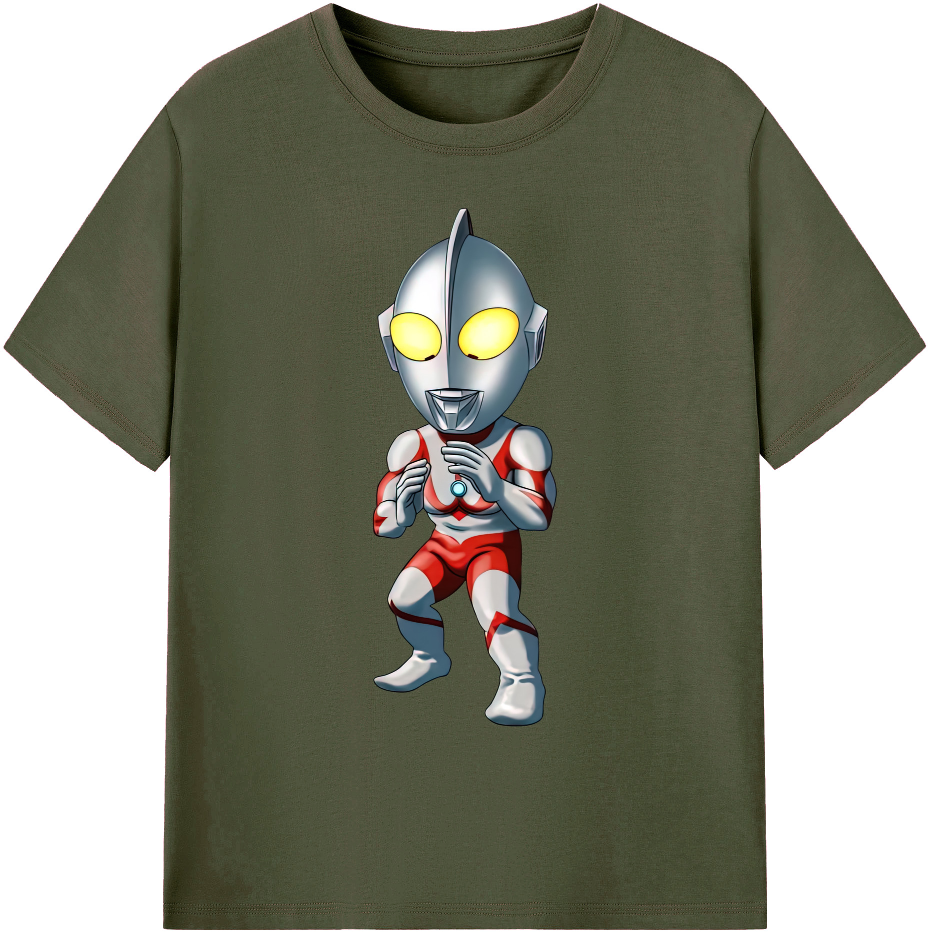 （画像用） ウルトラマン Ultraman 綿100％ メンズ半袖Tシャツ｜肌触りやわらか＆通気性